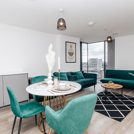 Luxury 2 Bedroom Apartment, Broad Street Birmingham Exterior foto