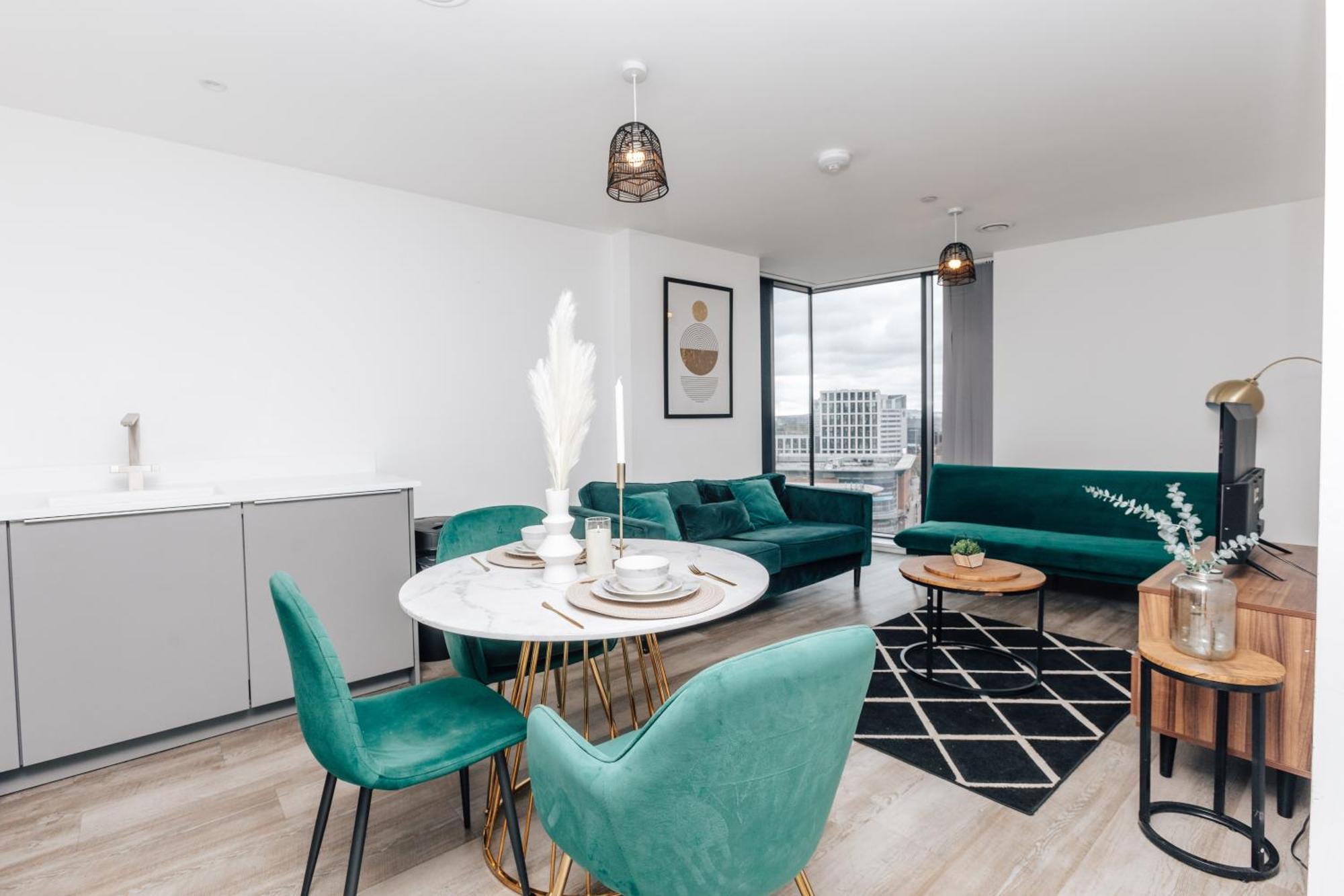 Luxury 2 Bedroom Apartment, Broad Street Birmingham Exterior foto